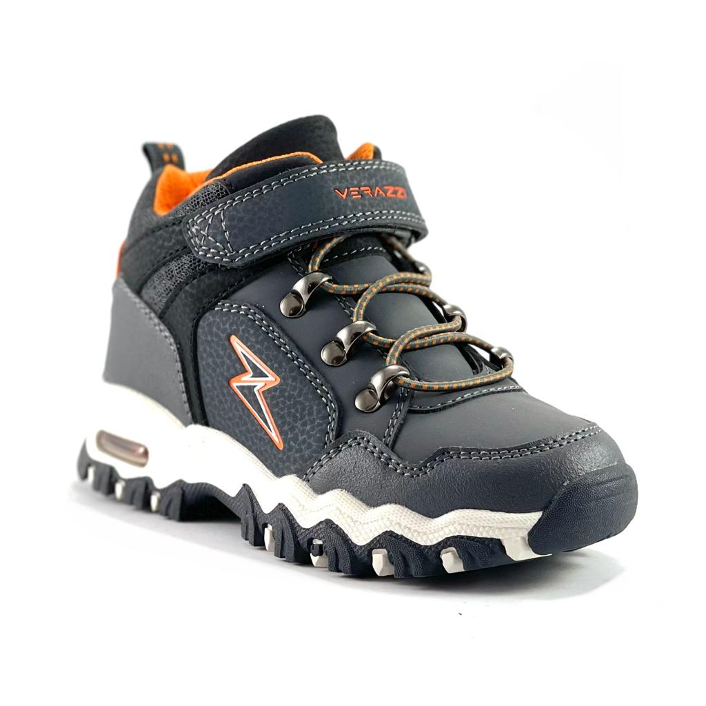 ZAPATILLAS NIÑO VERAZZI OUTDOOR GRIS SPORT - 4