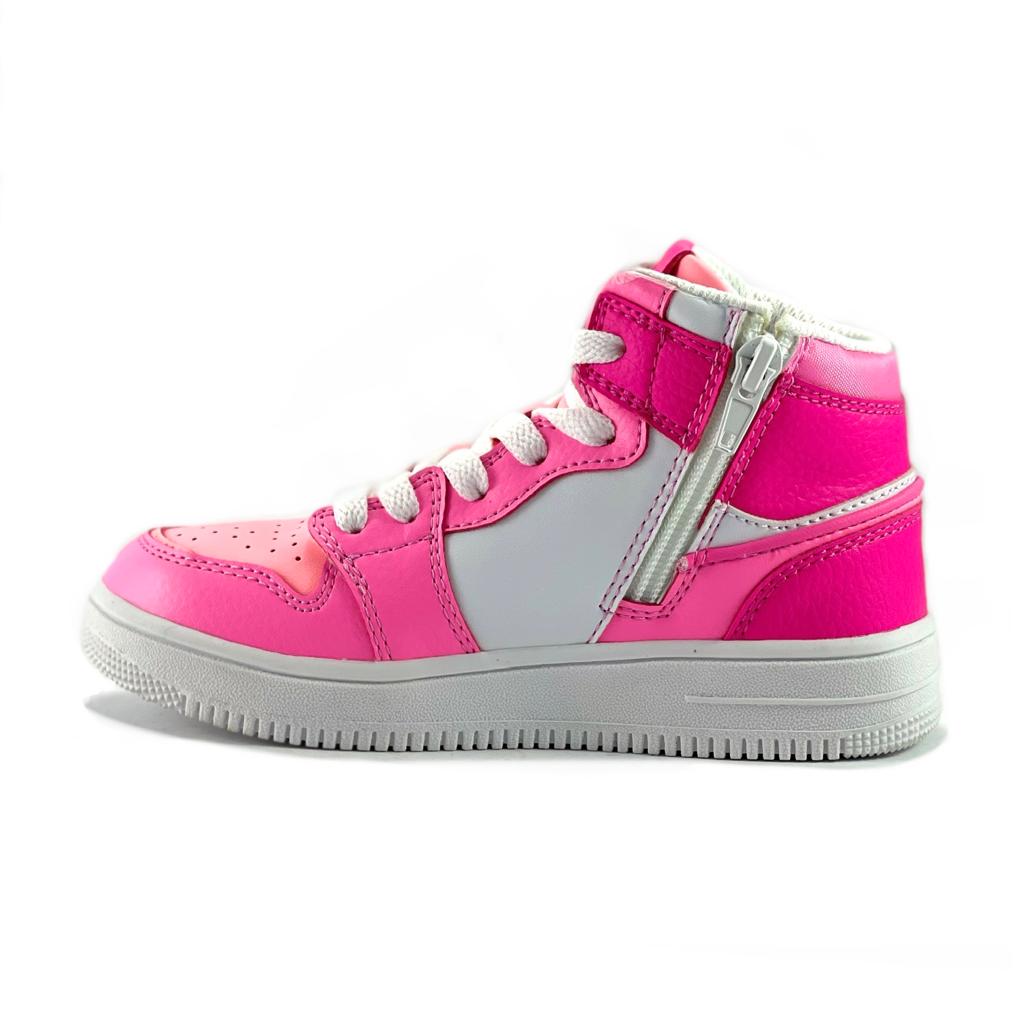 ZAPATILLAS NIÑA VERAZZI URBANAS FUCSIA CAÑA - 3