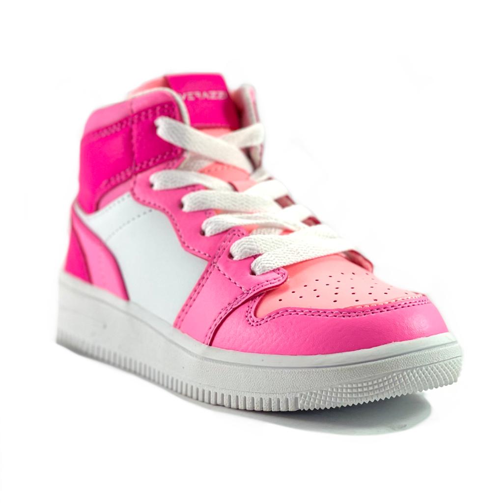 ZAPATILLAS NIÑA VERAZZI URBANAS FUCSIA CAÑA - 4