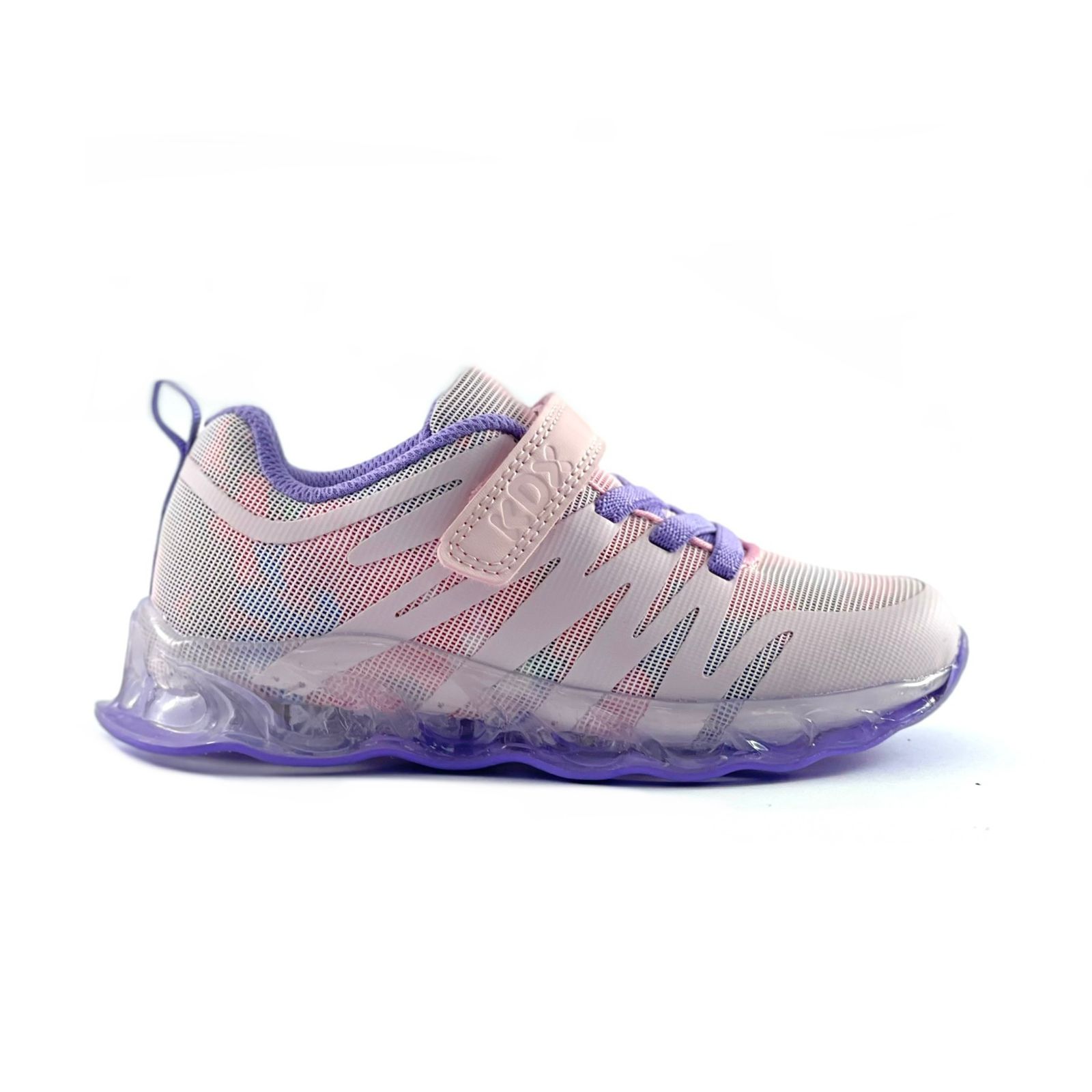 ZAPATILLAS NIÑA KDX URBANAS ROSADO LUCES - 1