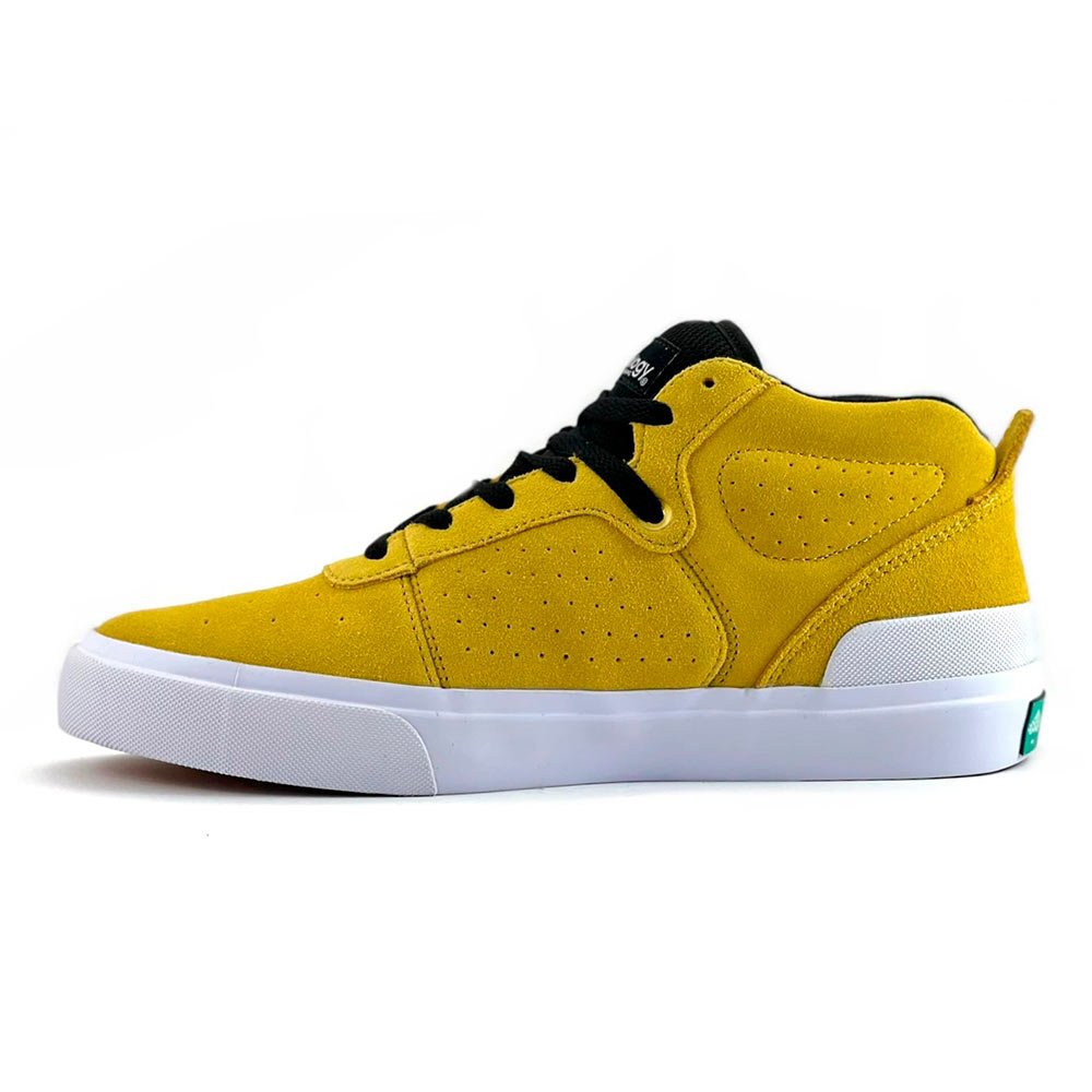 ZAPATILLAS HOMBRE ANTHOLOGY URBANAS AMARILLO CUERO SKATE VULCANIZADA SEMI CAÑA - 3