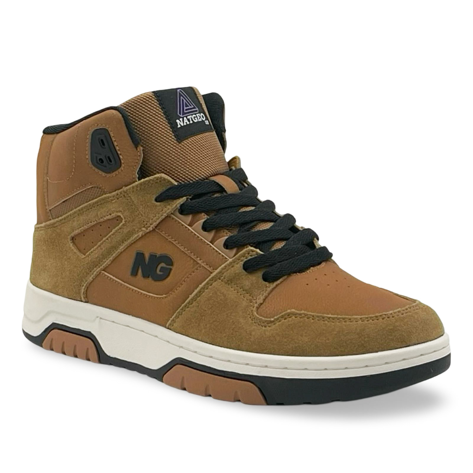ZAPATILLA HOMBRE URBANA NATGEO CUERO - 4