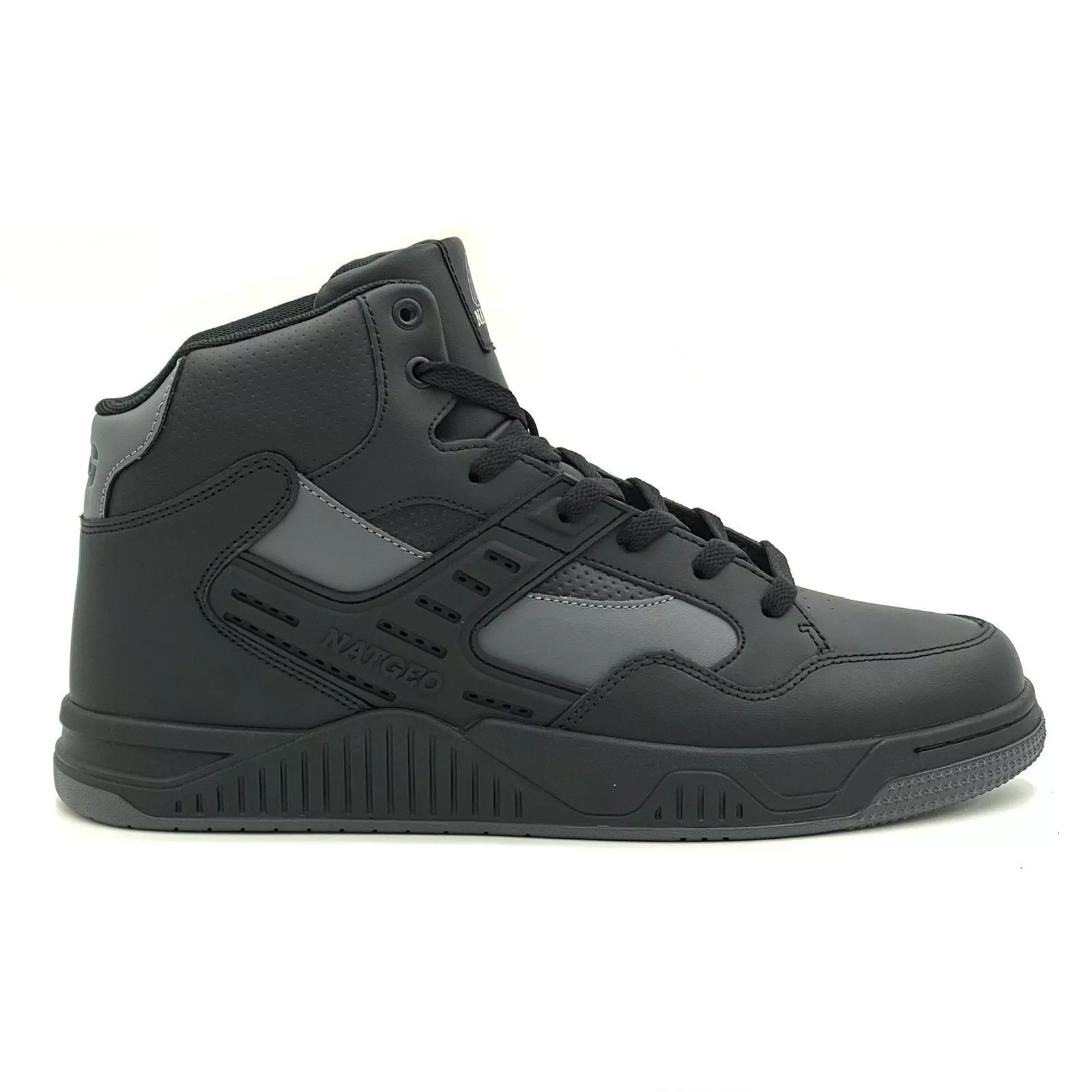 ZAPATILLA URBANA CAÑA ALTA BLACK HOMBRE NATGEO - 1