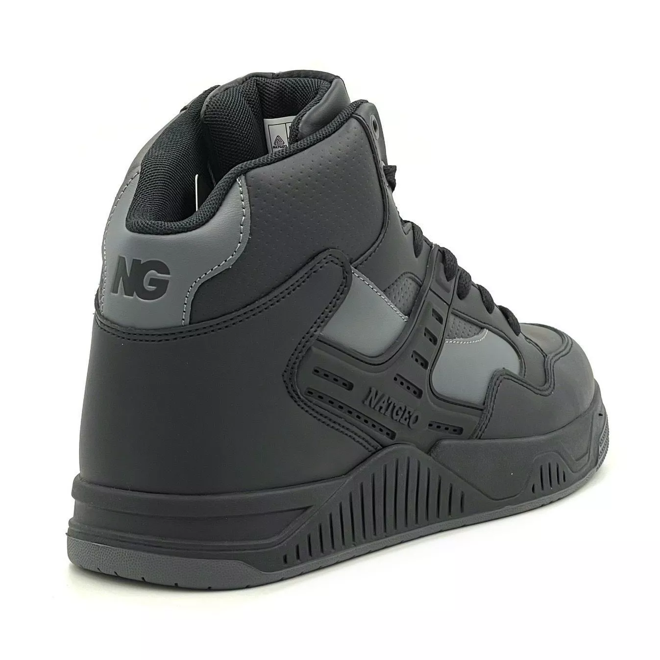ZAPATILLA URBANA CAÑA ALTA BLACK HOMBRE NATGEO - 2
