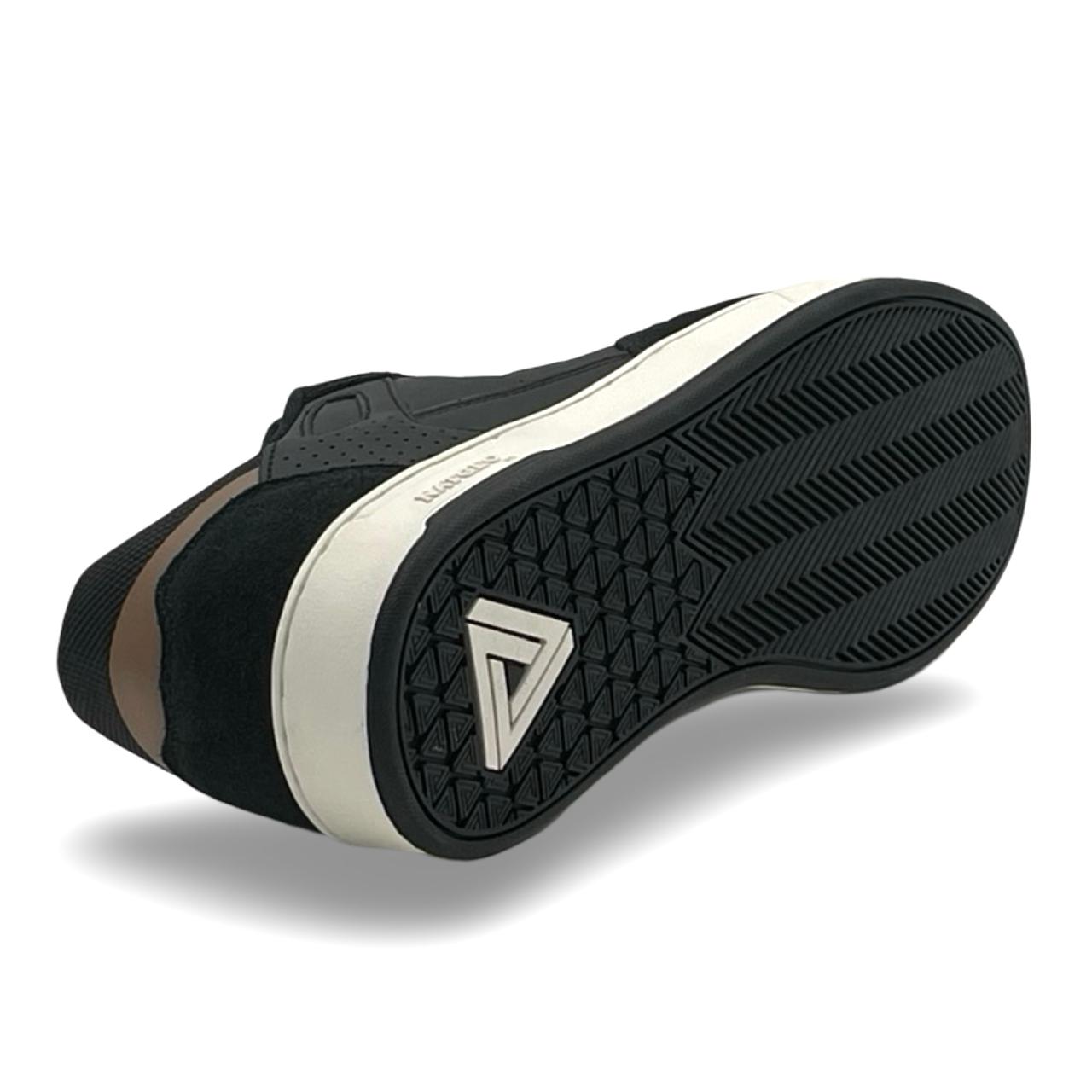 ZAPATILLA URBANA CUERO BLACK HOMBRE NATGEO - 5