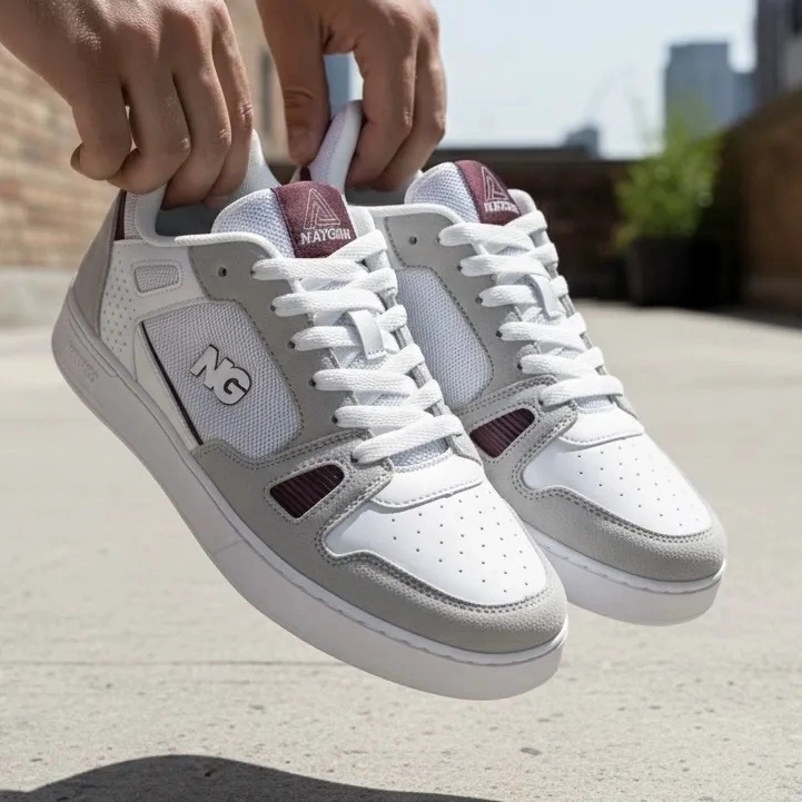 ZAPATILLA HOMBRE CUERO URBANA NATGEO - 5