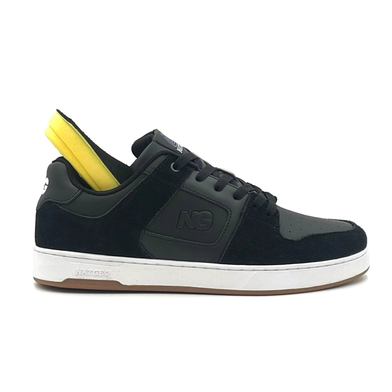 ZAPATILLA HOMBRE URBANA CUERO BLACK NATGEO - 5