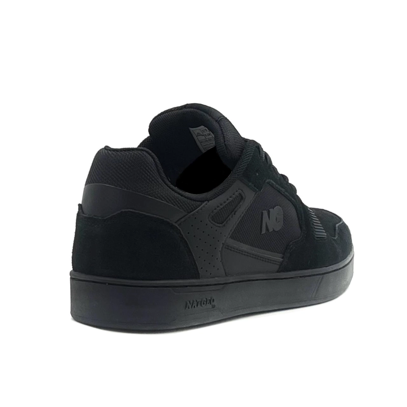 ZAPATILLA HOMBRE URBANA CUERO BLACK NATGEO - 2