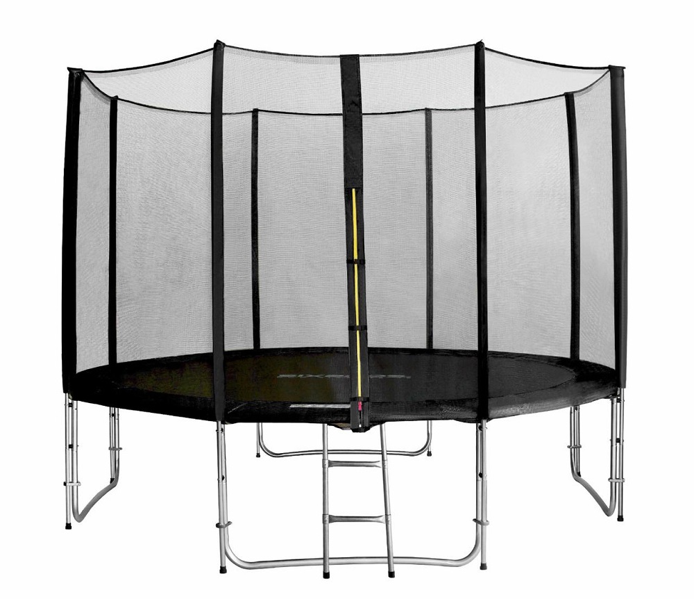 CAMA ELASTICA DINOGAMESCHILE 4.30 MTS + RED LATERAL + ESCALERA - 1