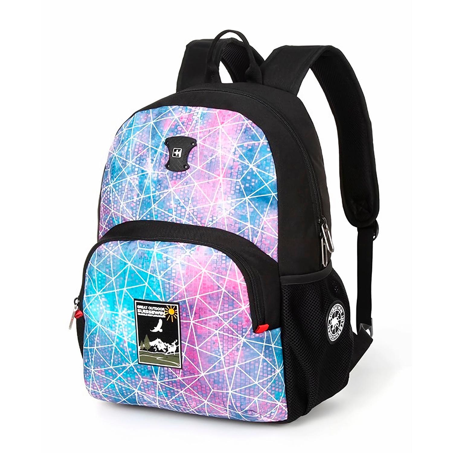 MOCHILA EJECUTIVA SUISSEWIN FANTASY IMPERMEABLE - 2