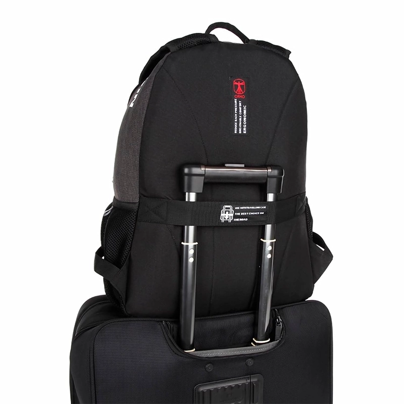 MOCHILA EJECUTIVA SUISSEWIN FANTASY IMPERMEABLE - 5