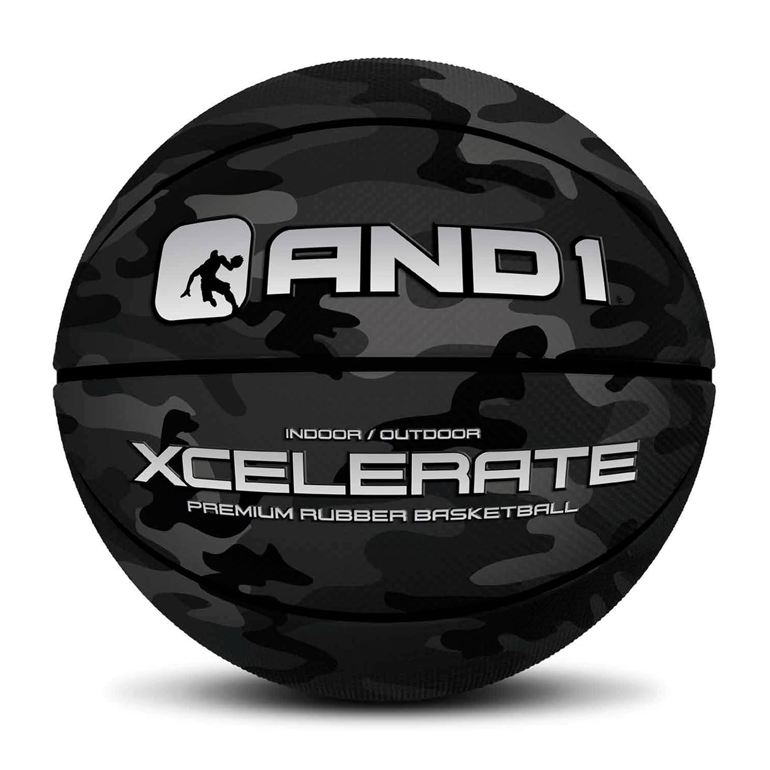 BALÓN BASKETBALL AND1 XCELERATE CAMO OSCURO NEGRO - 1