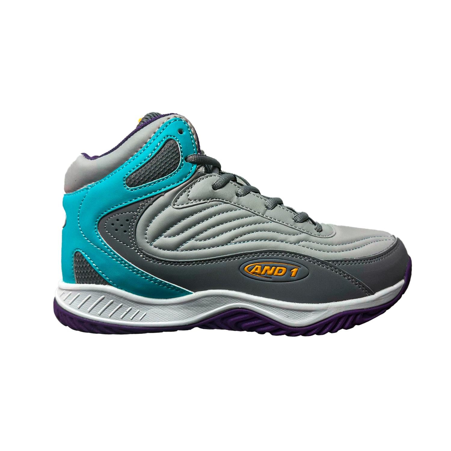 ZAPATILLAS NINO AND1 BASKETBALL GRIS PULSE 3.0 32