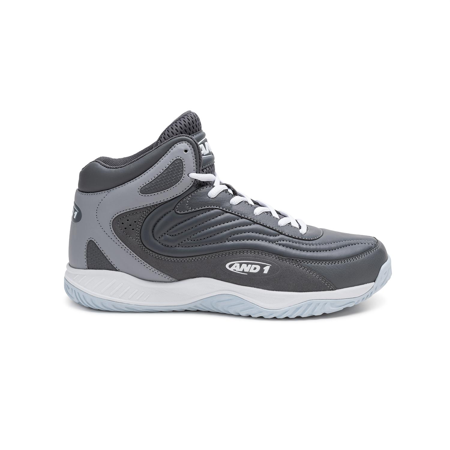ZAPATILLAS HOMBRE AND1 BASKETBALL GRIS ADULTO PULSE 3.0 - 1