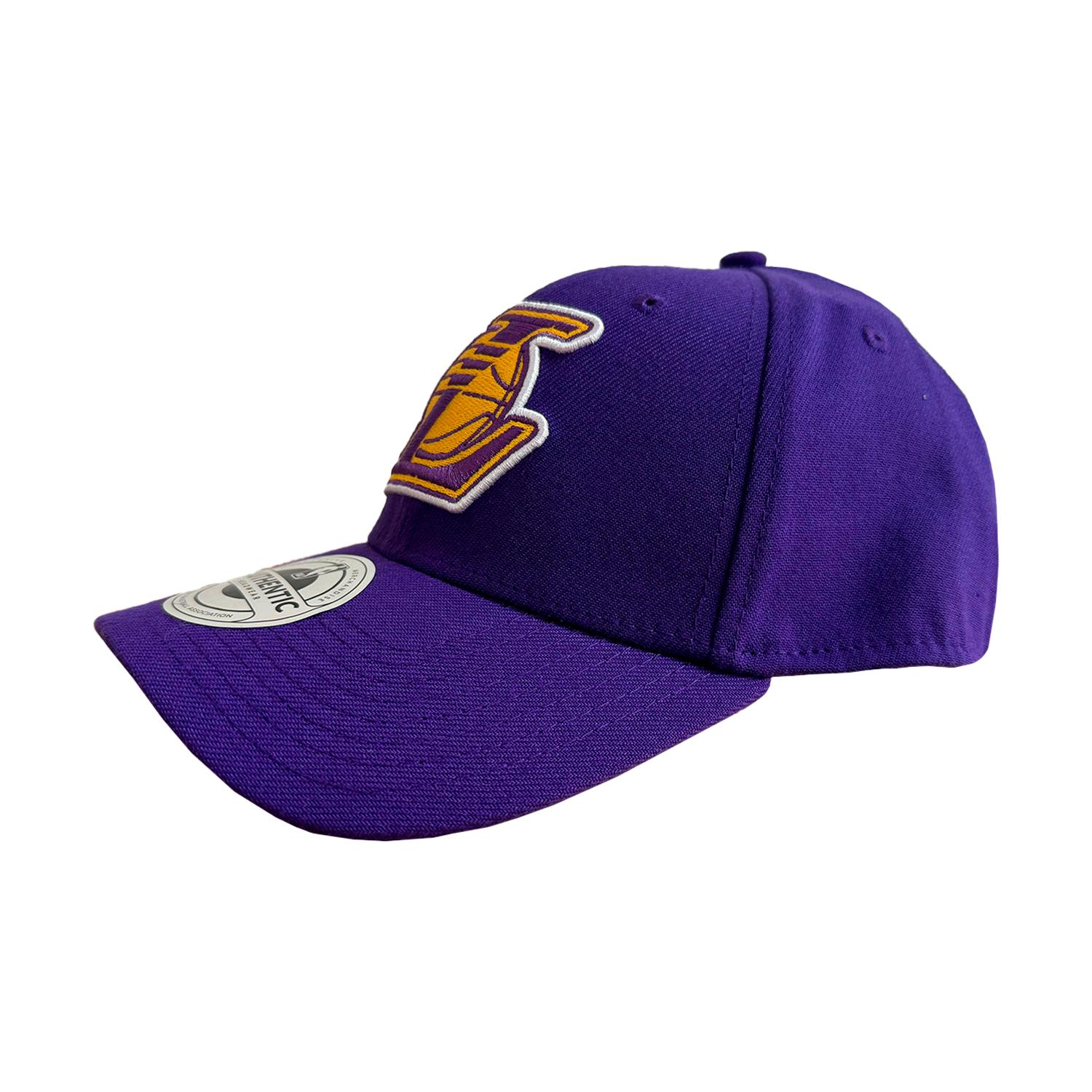 GORRA IBALL ANGELES LAKERS VIOLETA NBA AUTHENTIC HEADWEAR COLOR MORADO - 2