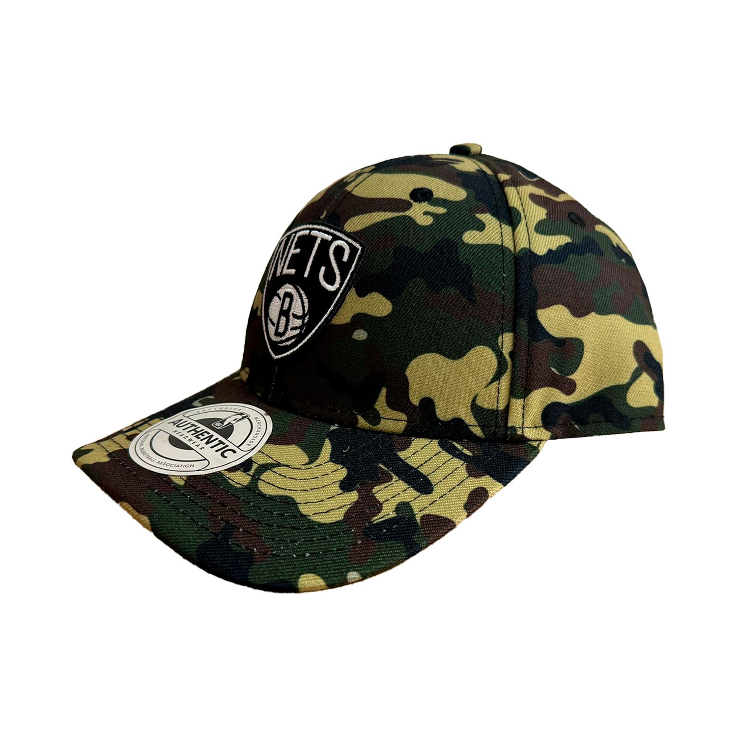 GORRA IBALL BROOKLYN NETS CAMO VERDE NBA BROOKLYN NETS AUTHENTIC HEADWEAR COLOR CAMUFLAJE - 2