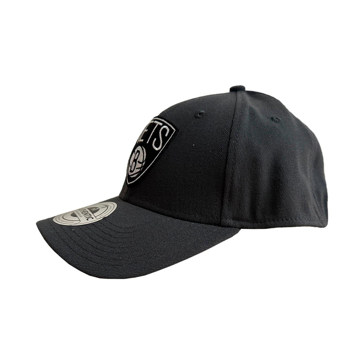 GORRA IBALL BROOKLYN NETS GRIS CLARO NBA BROOKLYN NETS AUTHENTIC HEADWEAR COLOR CLARO - 2