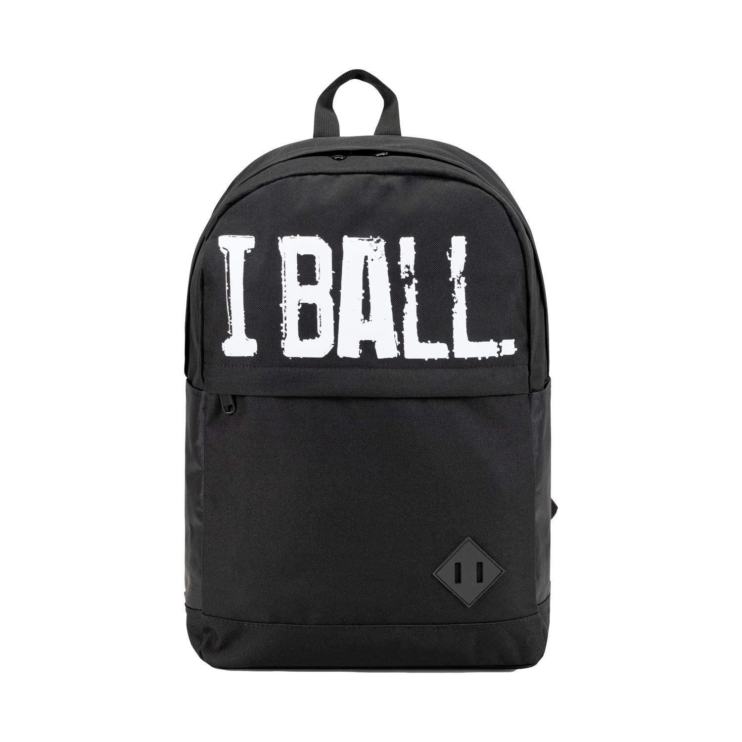 MOCHILA NEGRA DEPORTIVA / ESCOLAR I BALL - 1
