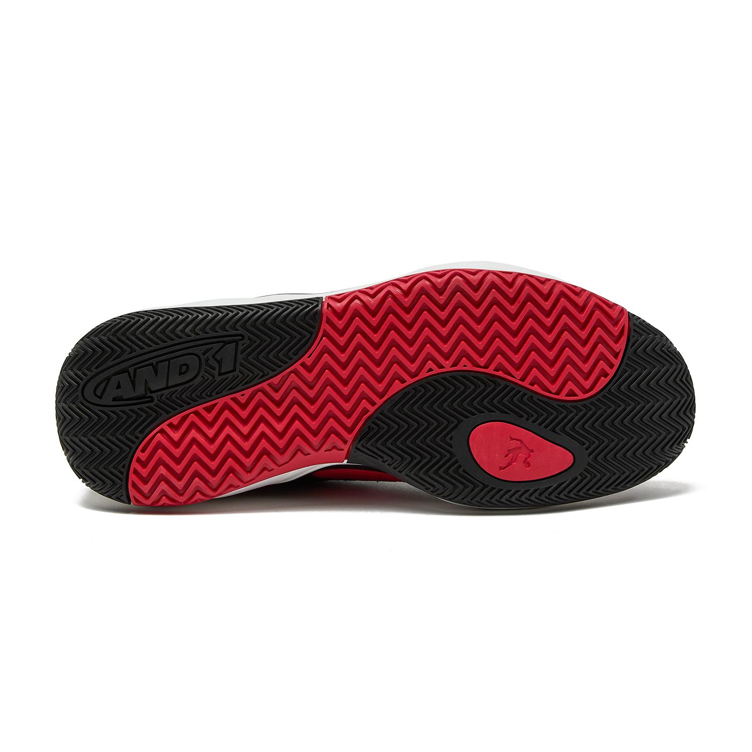 ZAPATILLAS ADULTO AND1 CROSS UP NEGRO / ROJO - 2