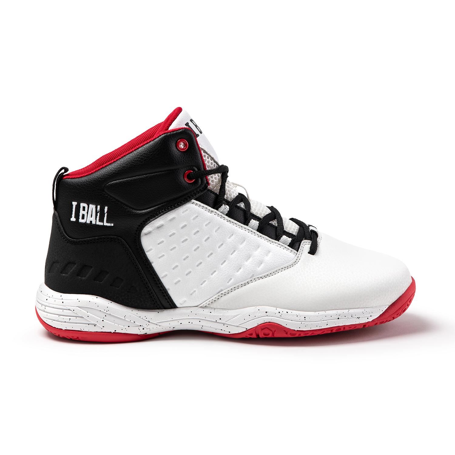 ZAPATILLAS ADULTO I BALL RESPONSE MID BLANCO / ROJO / NEGRO - 1