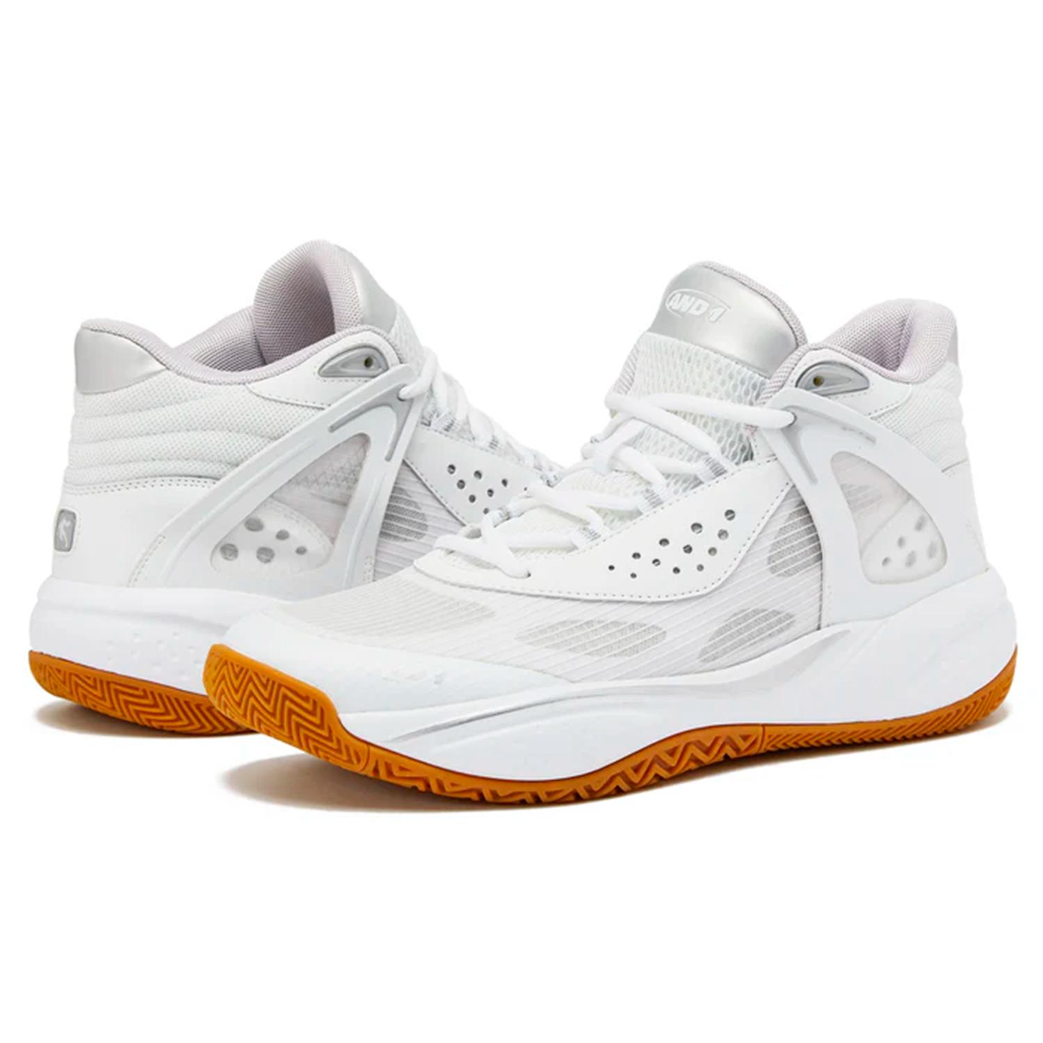 ZAPATILLAS ADULTO AND1 REVEL MID BLANCO - 4