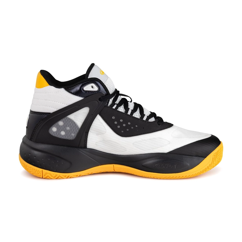 ZAPATILLAS NIÑOS AND1 REVEL MID BLANCO / AMARILLO - 2