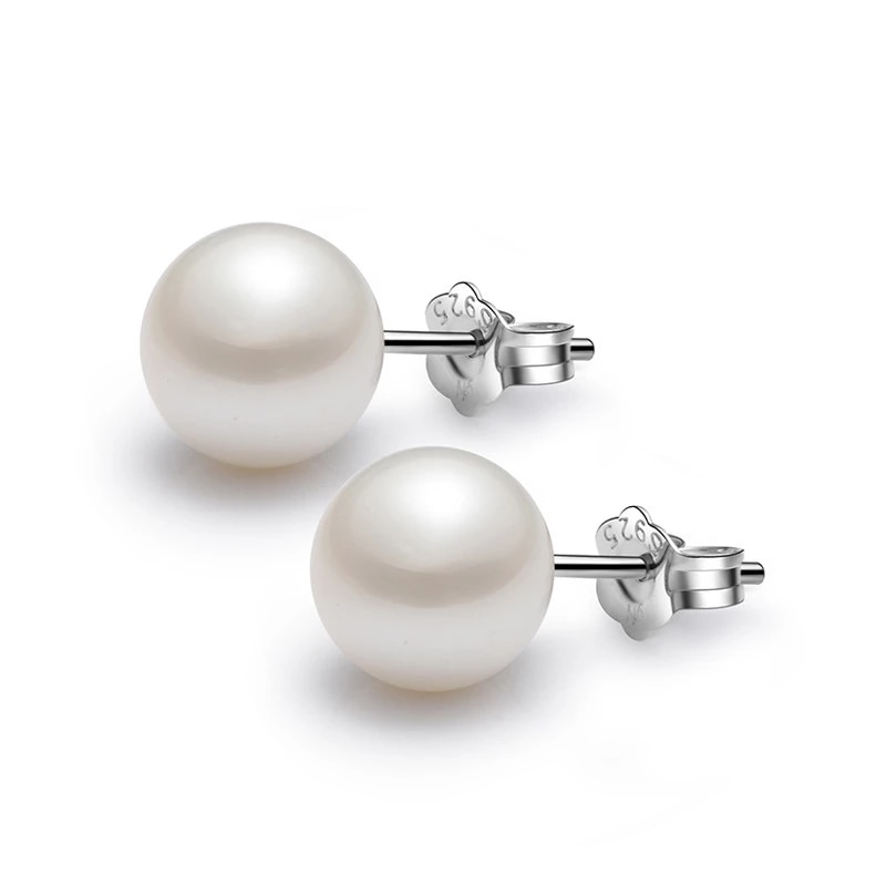 AROS PERLA CULTIVADA PLATA 925 - 10 MM - 1