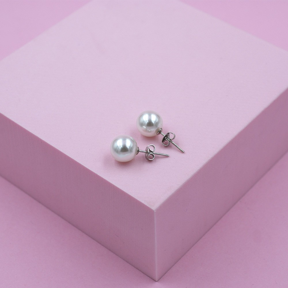 AROS PERLA CULTIVADA PLATA 925 - 10 MM - 4