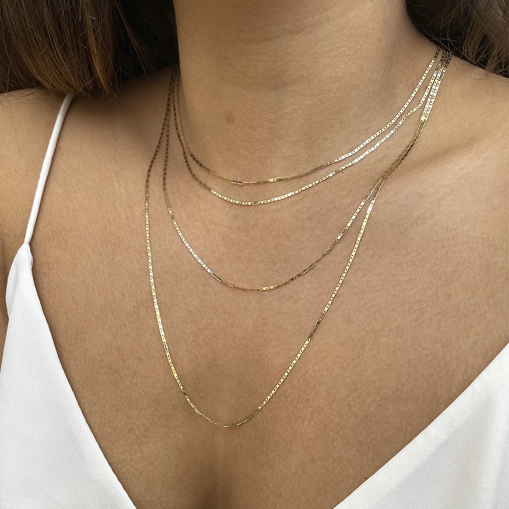 CADENA PIASTRINE - CADENA 50CM - 4