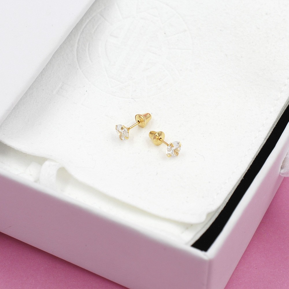 AROS PUNTO DE LUZ ORO 18K - 2,5MM - 3