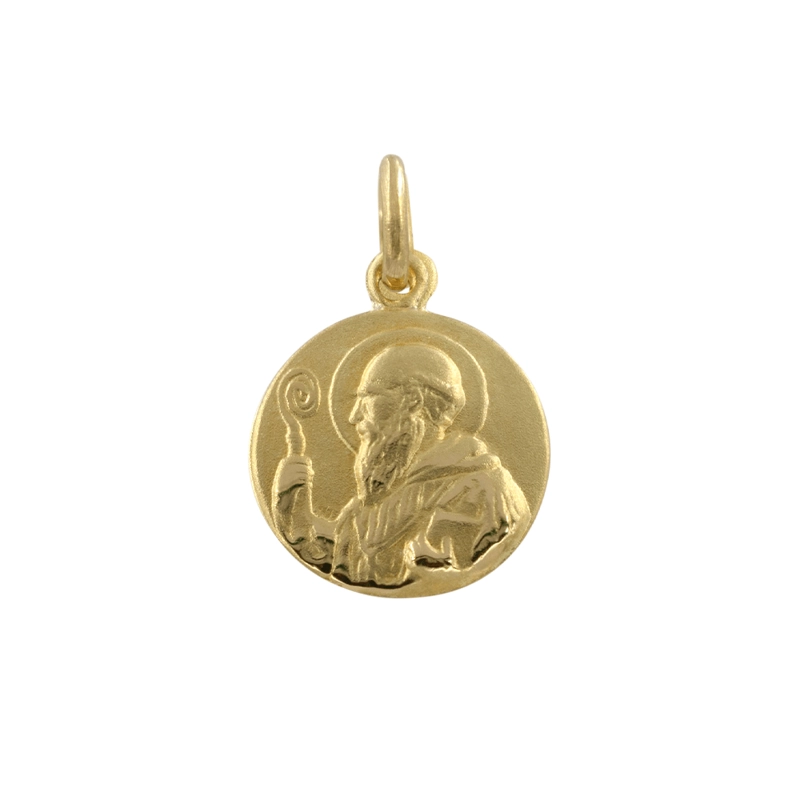 MEDALLA SAN BENITO ORO 18K - 14 - 1