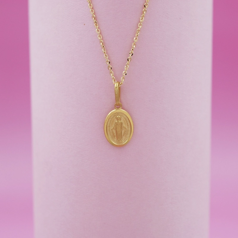 MEDALLA VIRGEN DE LOS RAYOS - 17MM - 4