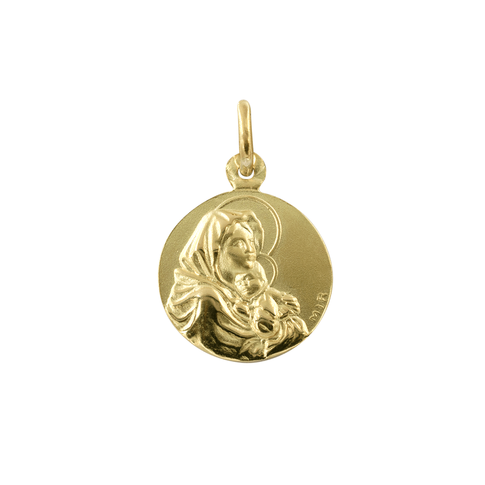 MEDALLA VIRGEN CON NIÑO - 1