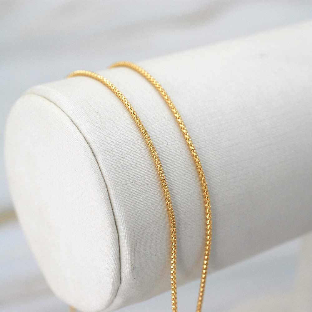 COLLAR NICOLE ORO 18K - 3
