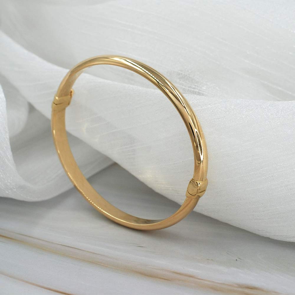 PULSERA ESCLAVA LISA ORO 18K - 3
