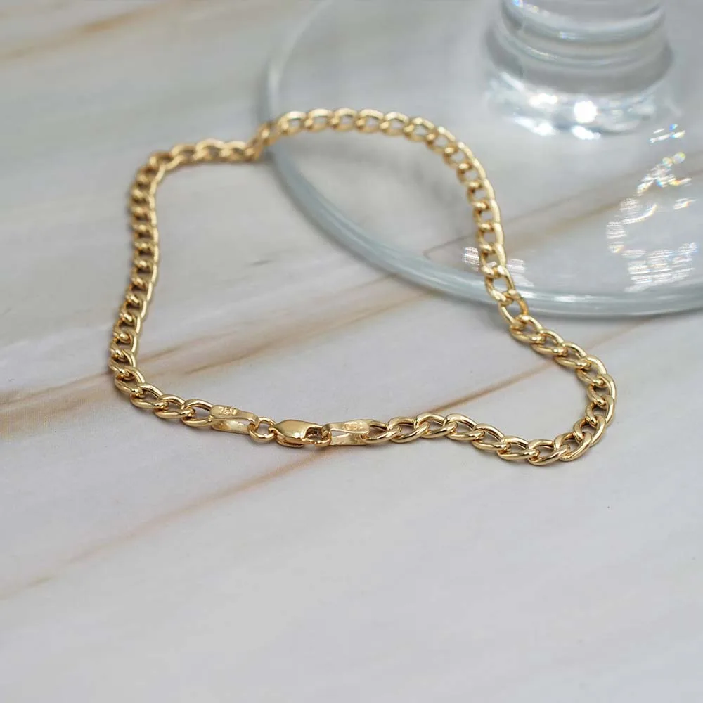 PULSERA GRUMET ORO 18K - 1