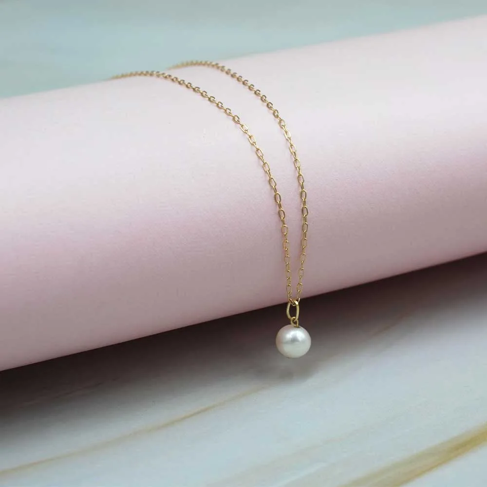 CONJUNTO CON PERLA NATURAL ORO 18K - 3