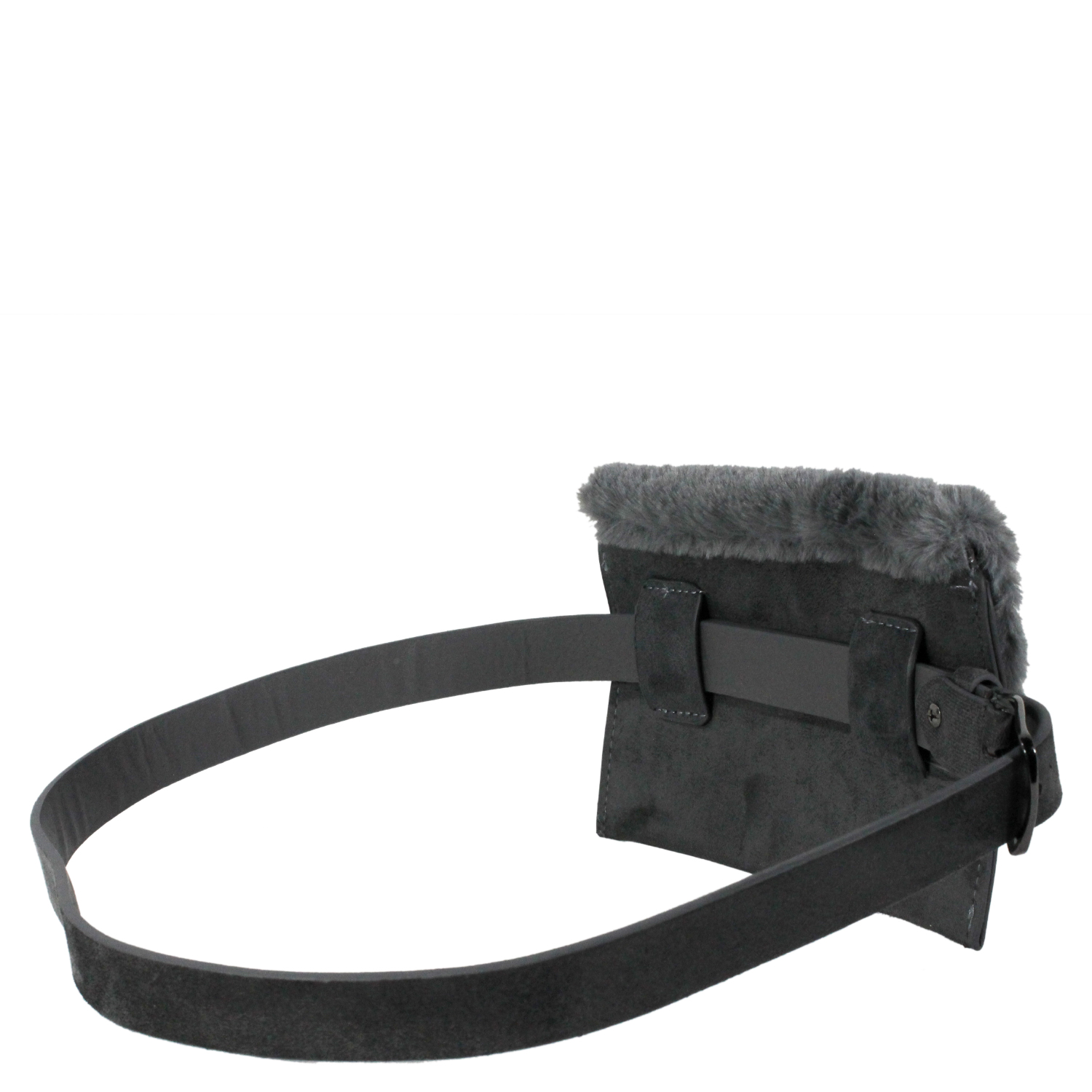 CINTURON TERCIOPELO MAILEA RCI302624 GRIS BOLSILLO - 3