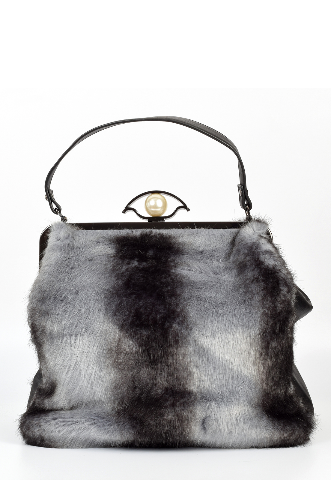 CARTERA PIEL CERROJO PERLA - 1