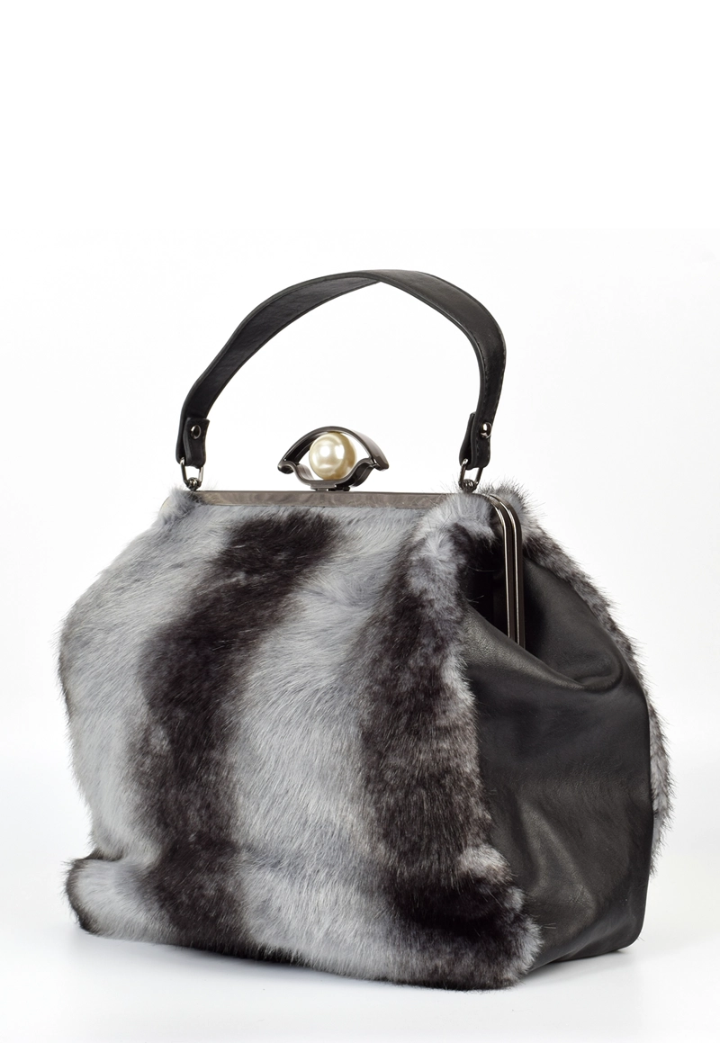 CARTERA PIEL CERROJO PERLA - 2