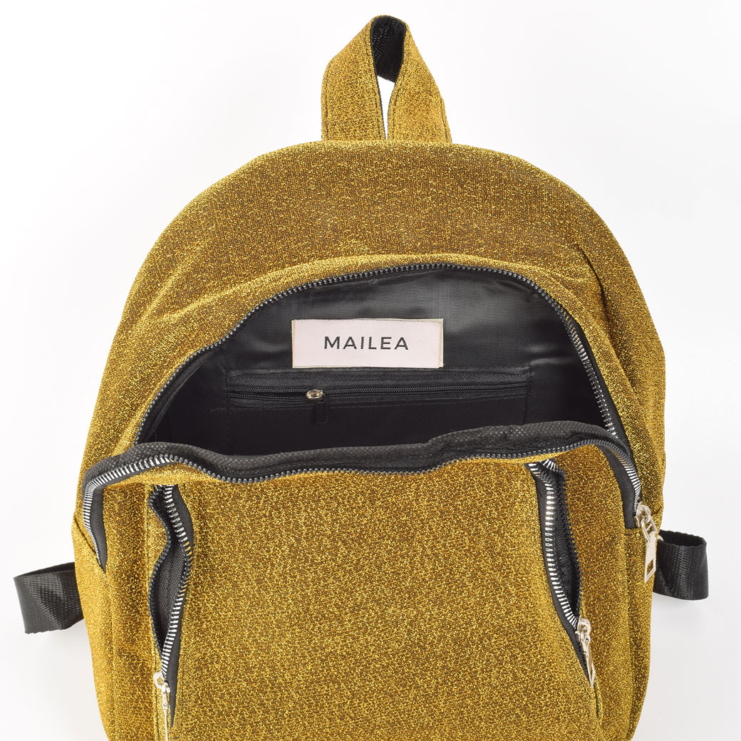 MOCHILA TELA BRILLO - 4