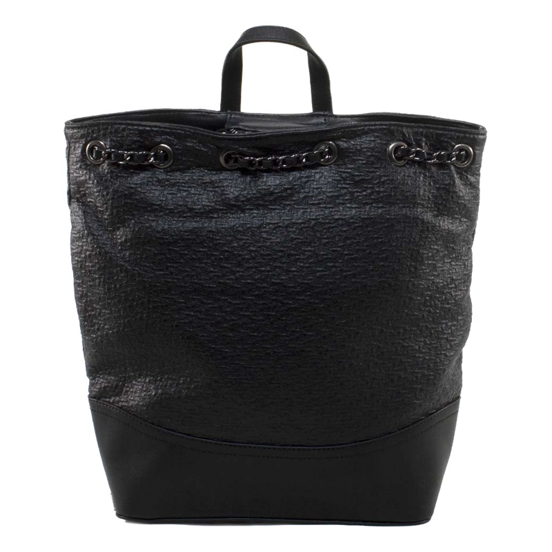MOCHILA GRANDE METAL NEGRO - 1