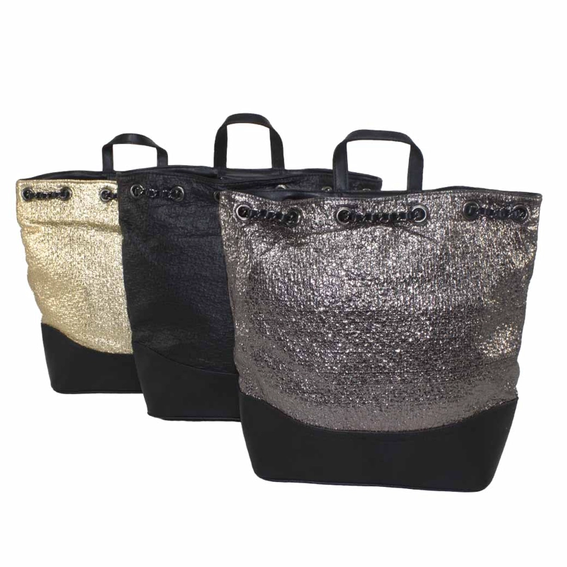 MOCHILA GRANDE METAL NEGRO - 6