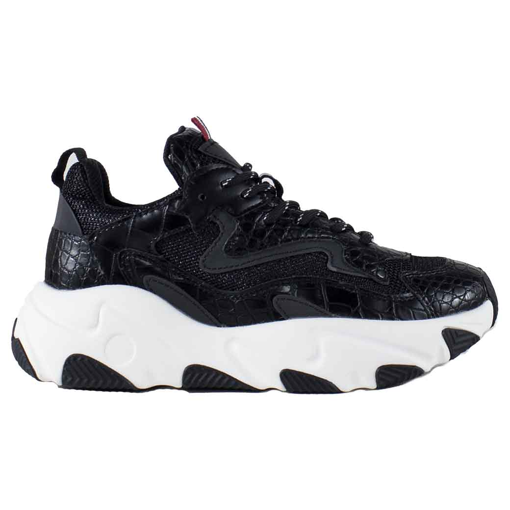ZAPATILLAS MUJER MAILEA NEGRO YZLLA15GS111 DETALLES COCO - 2