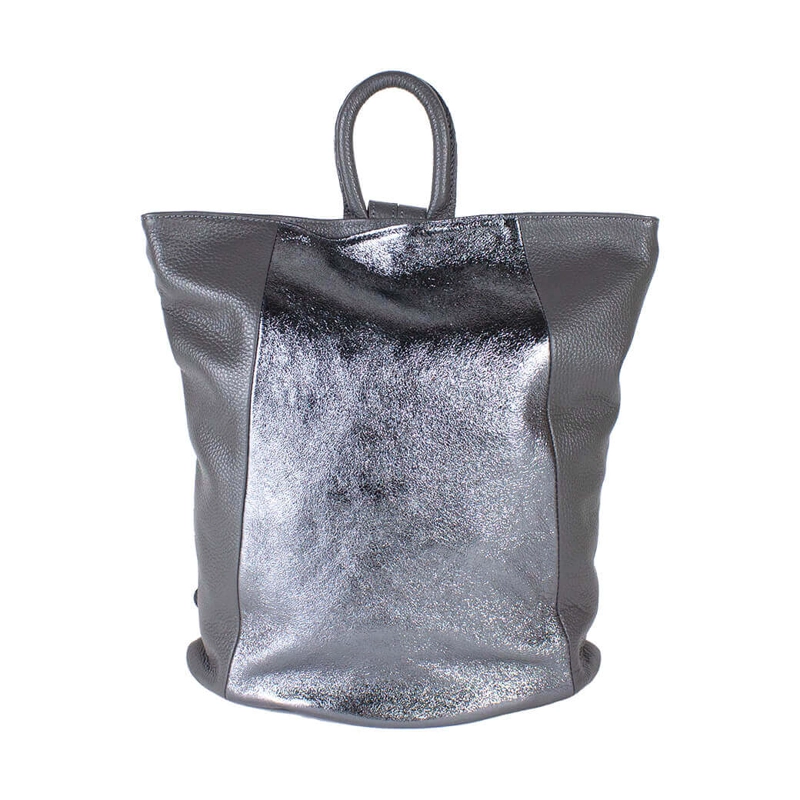 MOCHILA CUERO BIMATERIAL - 1