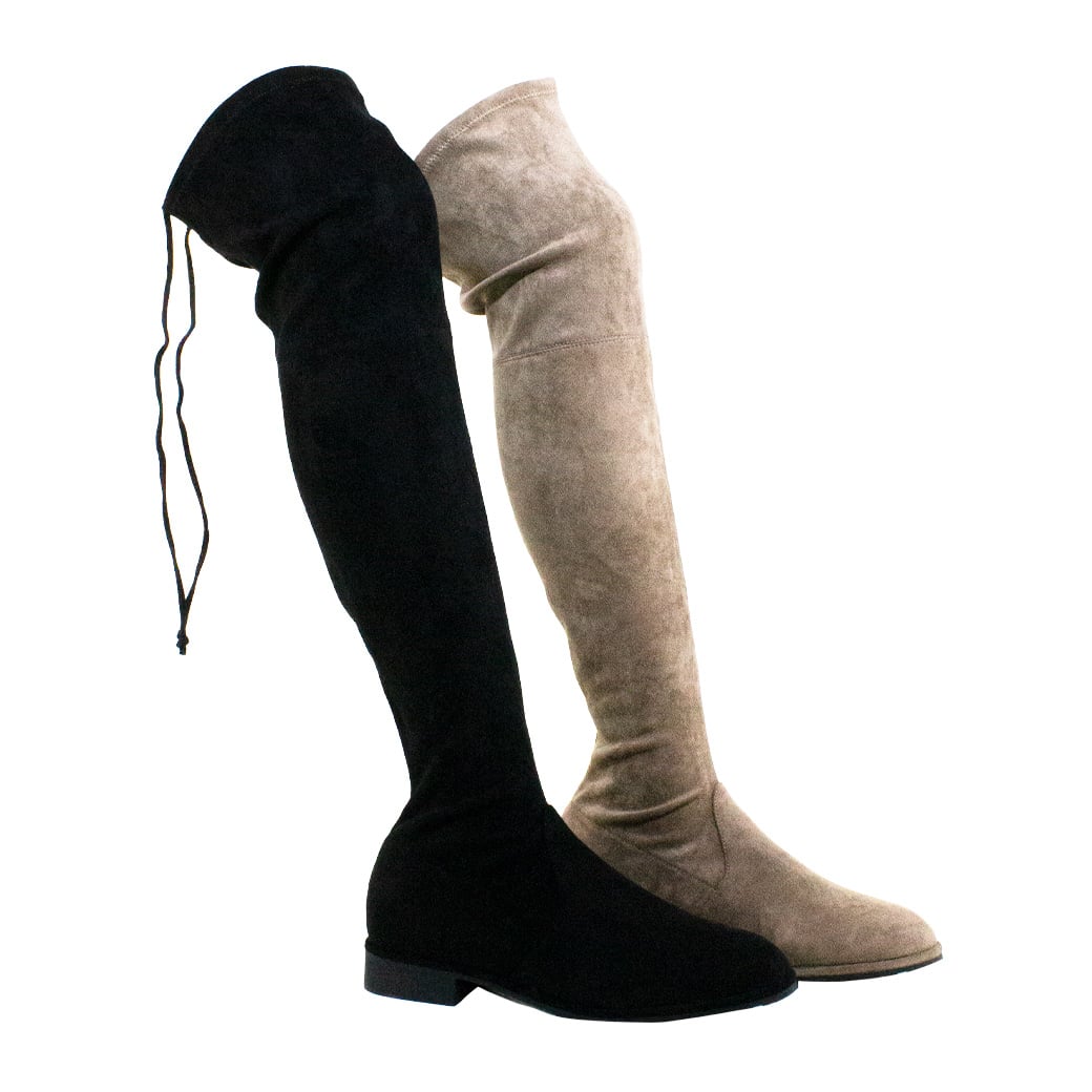 BUCANERAS MUJER MAILEA LISA TACO BAJO KHAKI - 3