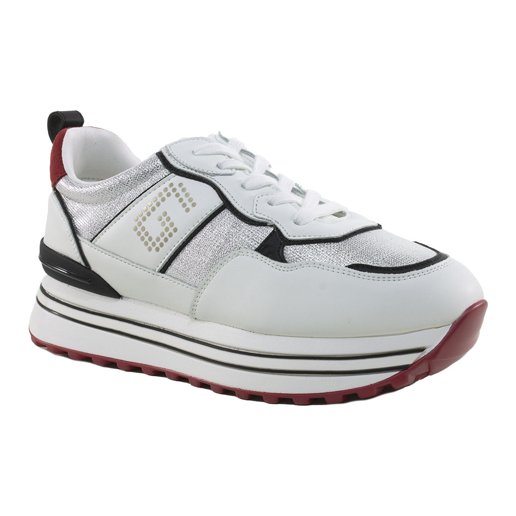 ZAPATILLA PLATAFORMA 3 MATERIALES - 1
