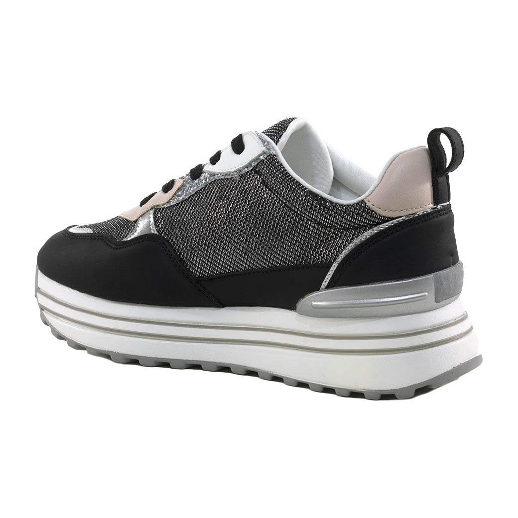 ZAPATILLA PLATAFORMA 3 MATERIALES - 3