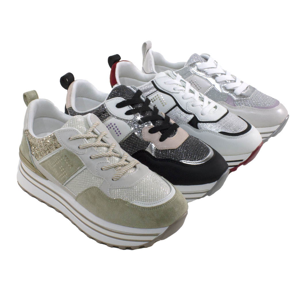 ZAPATILLA PLATAFORMA 3 MATERIALES - 5