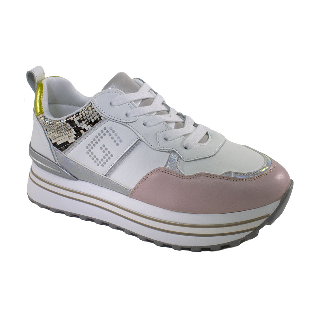 ZAPATILLA PLATAFORMA PUNTA ROSADA - 1